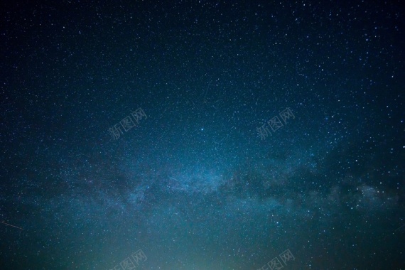 蓝色繁星点点的夜空背景背景