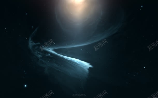 神秘星空青色云彩海报jpg设计背景_新图网 https://ixintu.com 云彩 星空 海报 神秘 青色