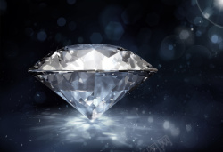 24克拉钻石闪亮钻石珠宝店海报背景高清图片