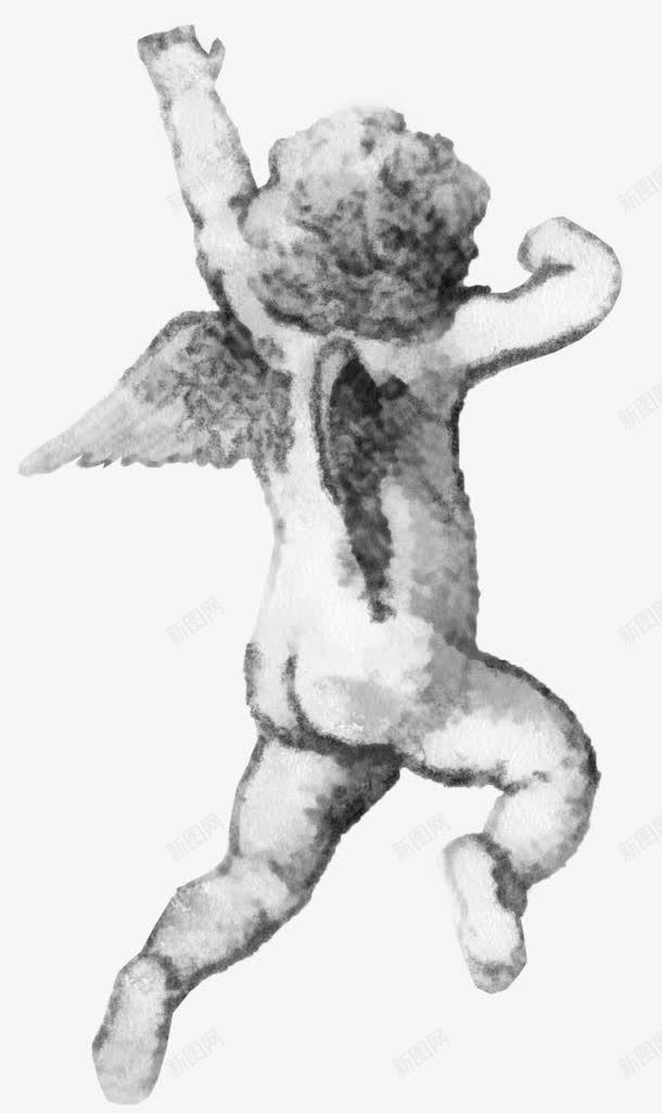 塑像png免抠素材_新图网 https://ixintu.com 塑像 婴儿 手绘 欧美 雕像