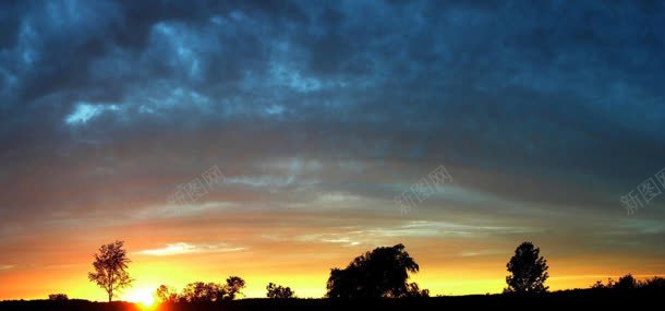 天空夕阳田野背景jpg设计背景_新图网 https://ixintu.com 夕阳 天空 田野