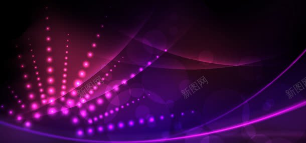 曲线光斑背景