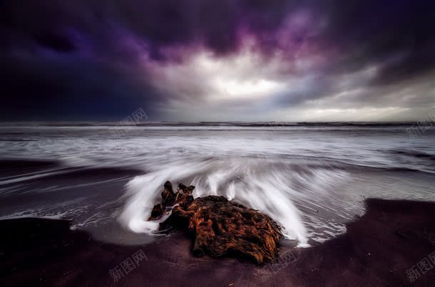 紫色云彩大海壁纸jpg设计背景_新图网 https://ixintu.com 云彩 壁纸 大海 紫色