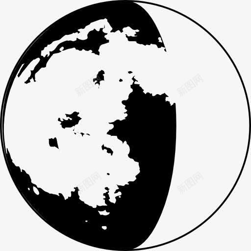 月亮相位符号图标png_新图网 https://ixintu.com 坑 天气 月亮 月相 相 符号 象征