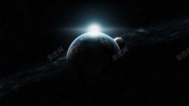 日食星球宇宙探索jpg设计背景_新图网 https://ixintu.com 宇宙 探索 日食 星球