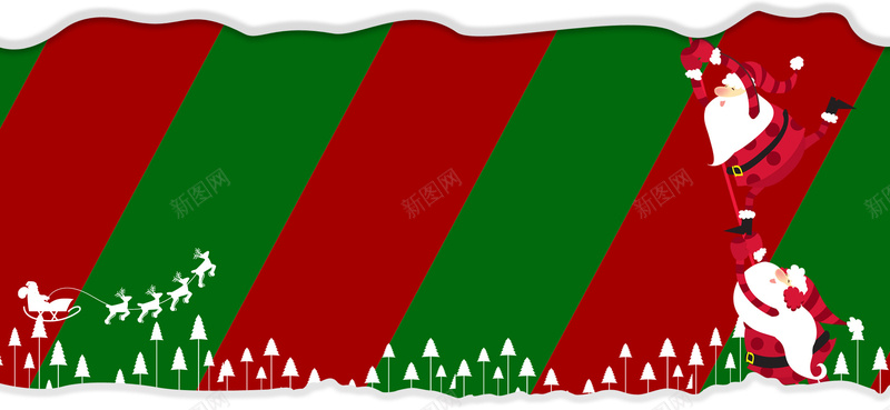 圣诞节卡通童趣手绘红绿bannerpsd设计背景_新图网 https://ixintu.com 卡通童趣 圣诞 圣诞礼物 圣诞老人 圣诞节 圣诞节促销 圣诞节宣传 圣诞节快乐 手绘 雪花 麋鹿