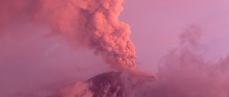 火山背景jpg_新图网 https://ixintu.com banner 博客 广告 摄影 海报banner 淘宝 火山 爆发 爆炸 紫色 风景