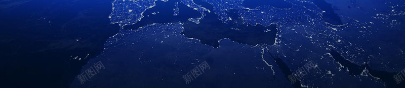 蓝色科技区块链海报psd设计背景_新图网 https://ixintu.com 共赢未来 创新科技 动感 地球 大气 智领未来 现代 科技 蓝色 高峰会