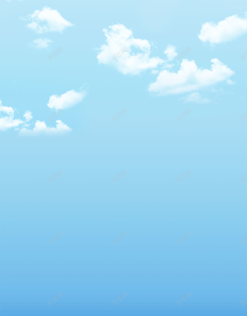 蓝色的天空psd设计背景_新图网 https://ixintu.com 天空 天空中的云 摄影 晴朗的天空 白云 蓝色 风景