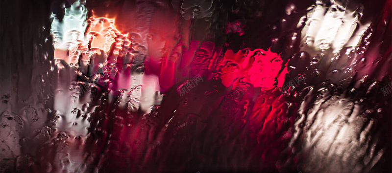 枚红色绚丽质感玻璃水纹jpg设计背景_新图网 https://ixintu.com 枚红色 海报banner 玻璃雨水花纹 纹理 质感 质感肌理 雨天