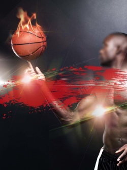 篮球训练营篮球招生海报背景模板高清图片
