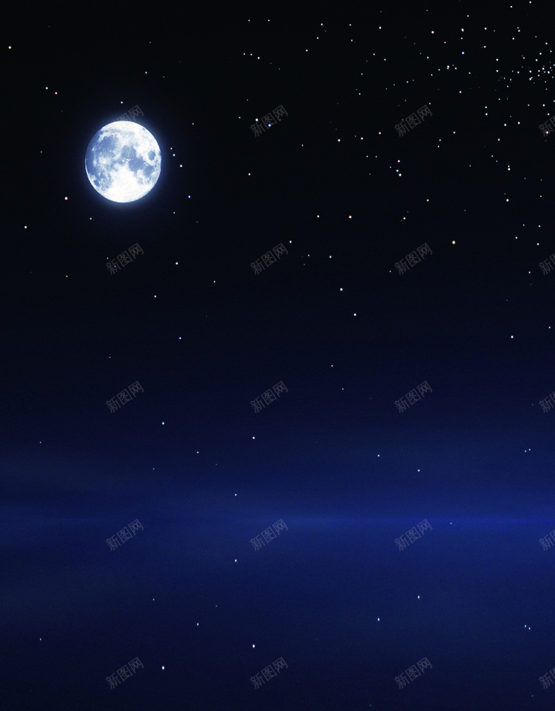 星空H5背景jpg_新图网 https://ixintu.com H5 H5背景 h5 夜晚 摄影 星云 星星 星海 星空 星际 月亮 风景