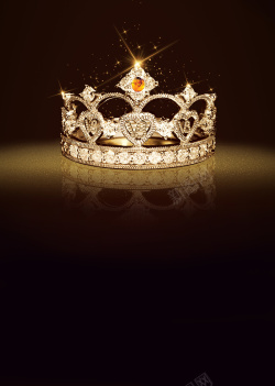 女皇皇冠皇冠化妆品背景海报高清图片