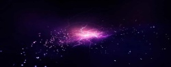 电流光点紫色闪电绚丽背景高清图片