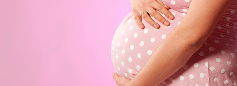 母婴海报背景jpg设计背景_新图网 https://ixintu.com 孕妇 母婴 海报banner 粉色 背景