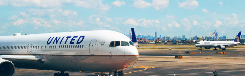 航空旅行banner背景摄影图片