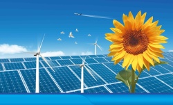 生活绿色能源环保海报背景模板高清图片
