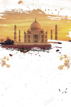 印度广告印度旅游印度建筑高清图片