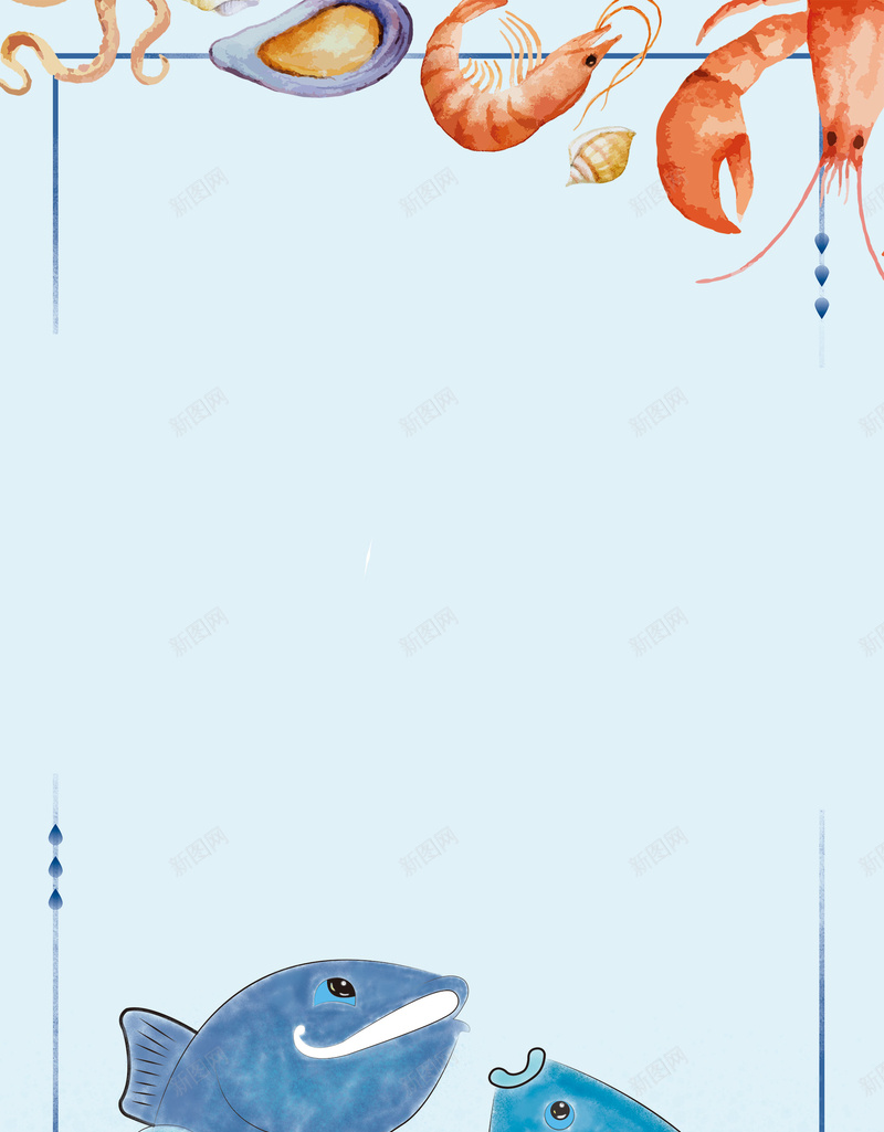 海鲜日式风味寿司背景psd设计背景_新图网 https://ixintu.com 寿司 新鲜 旅游 旅行 日式风格 日本 海报 海鲜 美食 食品 食物 餐厅 龙虾