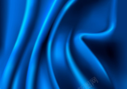 布匹花纹蓝色丝绸布匹窗帘布矢量背景高清图片