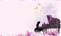 钢琴课培训音乐班招生音乐招生海报背景高清图片