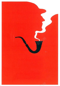 探案神秘的烟斗海报高清图片