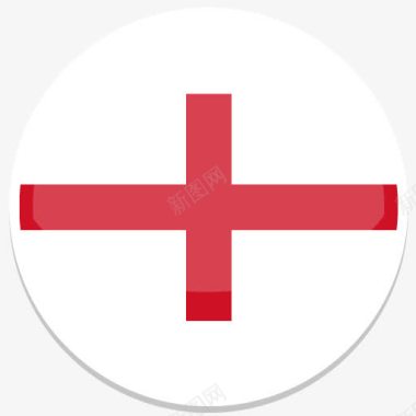 英格兰2014世界杯标志平图标图标