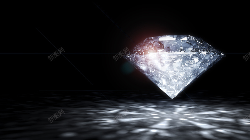 璀璨的钻石珠宝jpg设计背景_新图网 https://ixintu.com 璀璨 纹理 质感 钻石珠宝 黑色背景喜欢