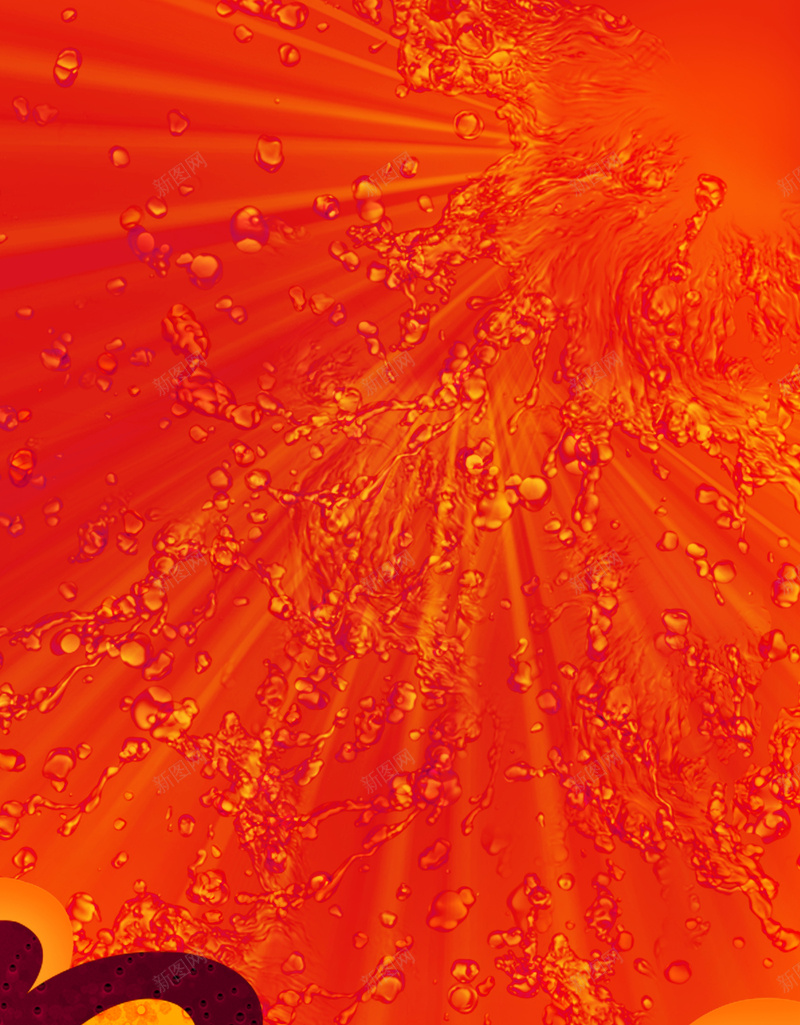 新年饮料美味纹理psd设计背景_新图网 https://ixintu.com 喜庆广告 大气纹理 新年纹理 橙色背景 渐变背景 简约纹理 美味果汁 设计海报 饮料