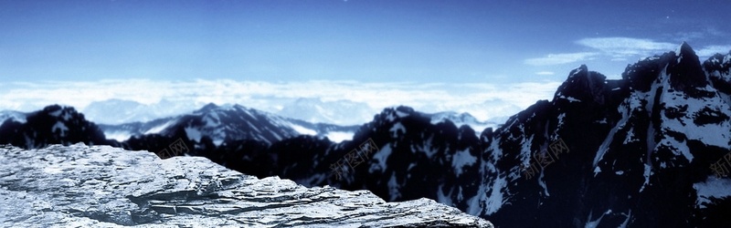 户外雪山背景jpg设计背景_新图网 https://ixintu.com 天空 户外 背景 雪山