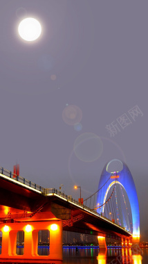 广州亚运村背景摄影图片