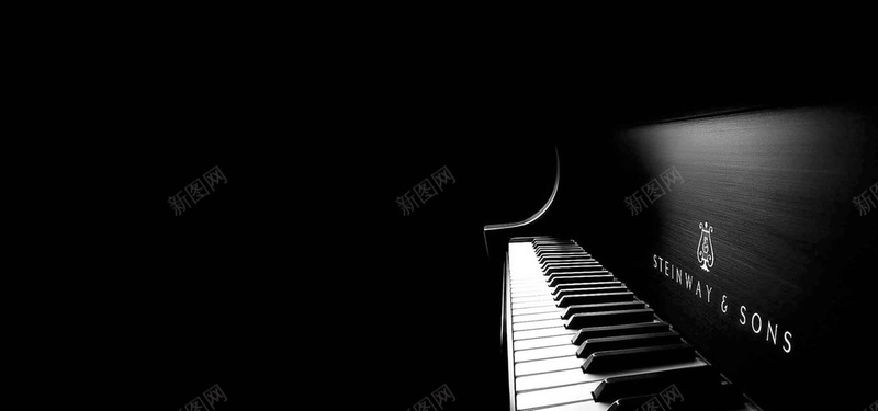 钢琴背景图摄影图片