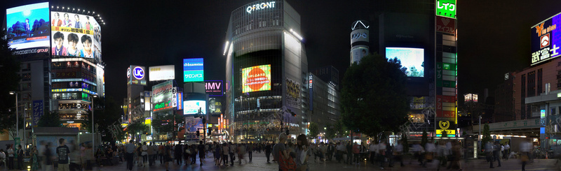 现代都市夜景海报背景背景