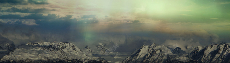 雪山摄影banner壁纸摄影图片