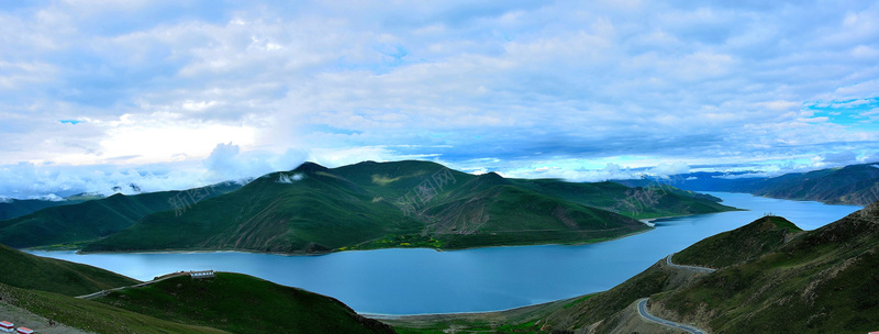 羊卓雍措湖照片jpg设计背景_新图网 https://ixintu.com 中华人民共和国西藏自治区 中国西藏 巨幅风景 旅游 湖 羊卓雍措 背景图 西藏