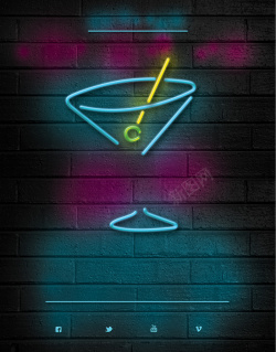酒吧背景墙炫酷音乐海报高清图片