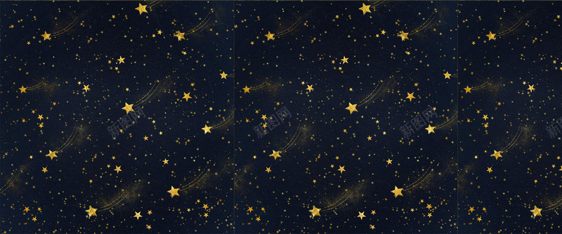 黑色夜空星星纹理质感图背景