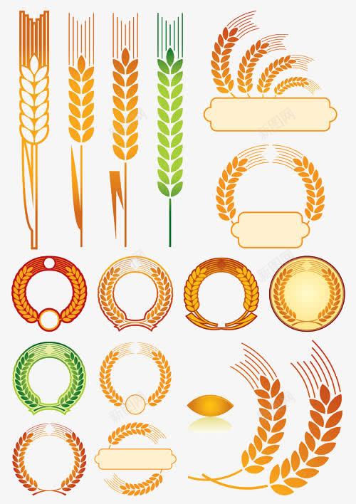 麦穗小麦图标png_新图网 https://ixintu.com 图标 小麦 标签 粮食 餐饮 麦子 麦穗