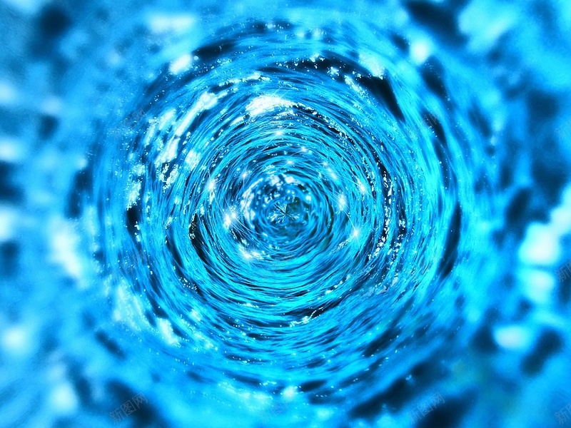 蓝色水流隧道背景jpg设计背景_新图网 https://ixintu.com 创意 旋涡 晶莹 水流 海报 简约 背景 蓝色 设计 隧道