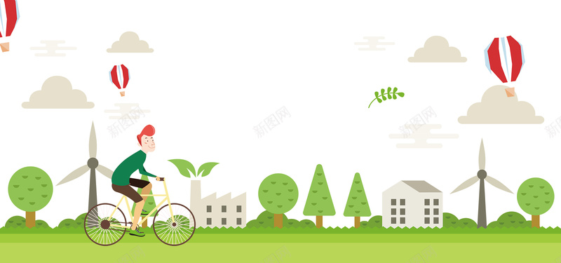 绿色环保低碳出行宣传海报背景psd设计背景_新图网 https://ixintu.com 低碳出行 保护生态 健康 卡通 太阳能 爱护环境 环保 绿色环保 节能 节能减排 骑自行车