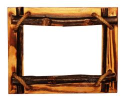 木画框木相框背景边框高清图片