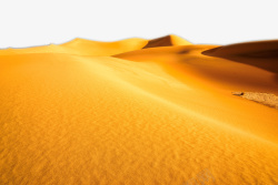 一望无际的大沙漠摄影素材