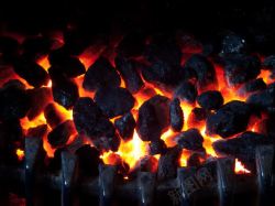 火炭背景底纹图片火炉里的火炭高清图片