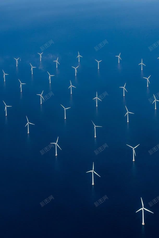 蓝色海洋风车摄影比赛jpg_新图网 https://ixintu.com 摄影 比赛 海洋 蓝色 风车