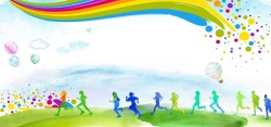 跑步比赛马拉松比赛海报背景高清图片