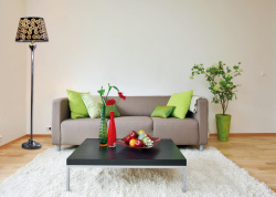 完美家居生活客厅沙发海报背景高清图片