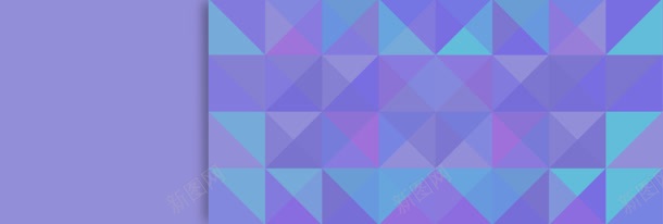 彩色拼接方形banner背景jpg设计背景_新图网 https://ixintu.com 扁平化背景 紫色方格