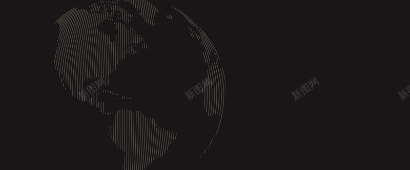 地图地球黑色psd设计背景_新图网 https://ixintu.com 地图 地球 质感 黑色