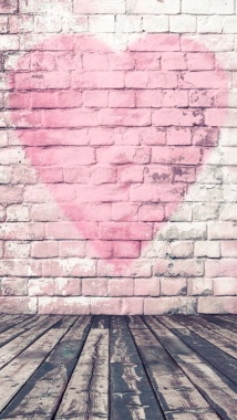 爱心字体粉色爱心涂鸦情人节H5背景摄影图片