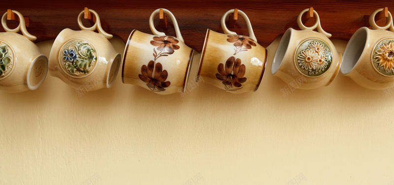 陶瓷咖啡杯jpg设计背景_新图网 https://ixintu.com 咖啡 摄影 早餐 杯 海报banner 菜 陶器 陶瓷 风景 饮料